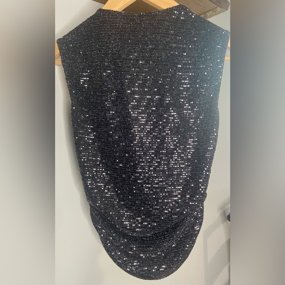 Zara sequin top Sz XS - Picture 4 of 7